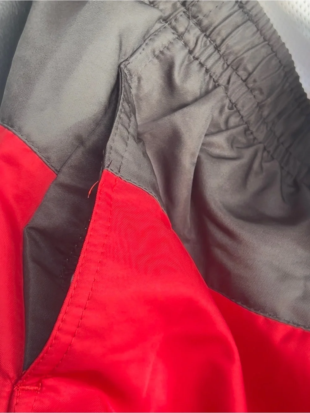 Galaxy By Harvic Black and Red Colorblock Shorts New with tags